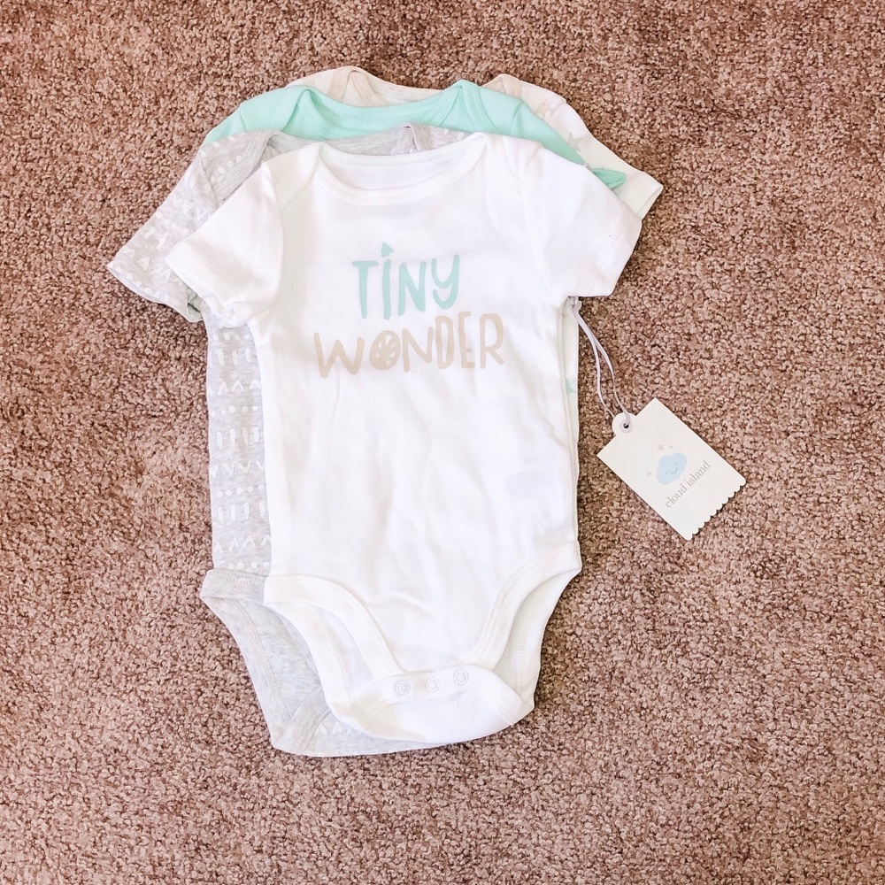4 piece onesie set